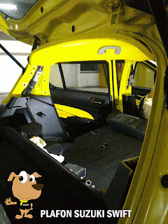 Bungkus plafon mobil suzuki swift Bungkus plafon mobil