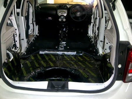 peredam suara mobil pemasangan paket peredam suara mobil automat