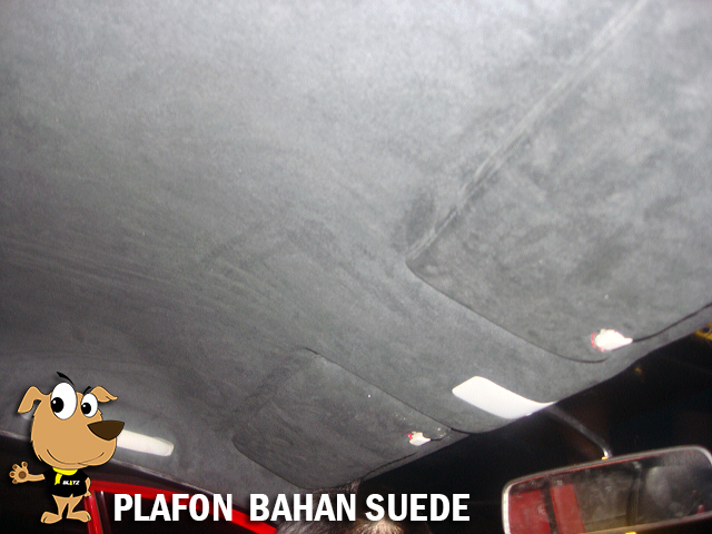 Bungkus plafon mobil suede honda jazz harga bungkus plafon mobil